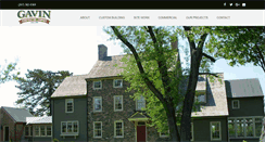 Desktop Screenshot of gavinconstruction.com